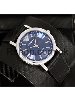 Emporio Armani Blue Dial watches