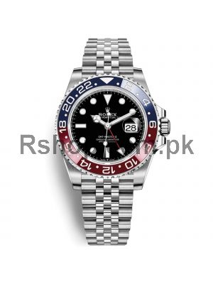 Rolex GMT Master II With Pepsi Bezel Watch