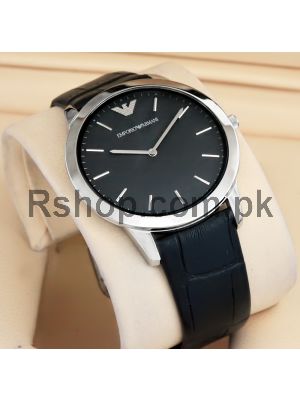 Emporio Armani Classic Black watches Pakistan