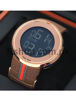 Gucci Digital Rubber Strap  watches in pakistan