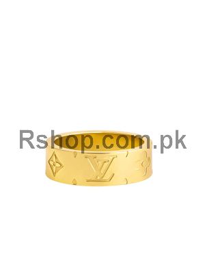 Louis Vuitton - Gold Mono Ring