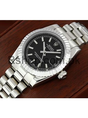 Rolex Lady-Datejust Black Dial Watch