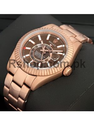 Rolex Sky Dweller Chocolate Dial Titanium Luxury watches in Pakistan