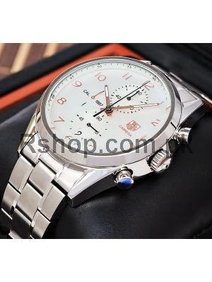 Find Tag Heuer Carrera Calibre 1887Chronograph 43mm White Dial  Watches Prices in Pakistan
