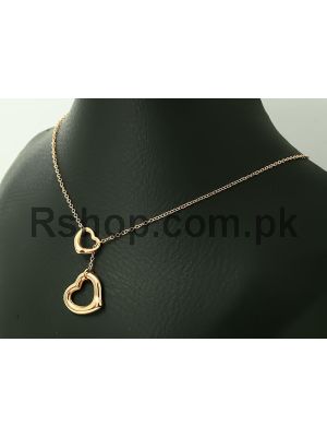 Tiffany Open Heart Lariat Necklace