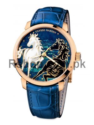 Ulysse Nardin Classico Horse Blue Watches Online Pakistan‎