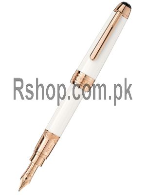 Montblanc Meisterstück Solitaire Tribute to the Mont Blanc White Fountain Pen Price in Pakistan