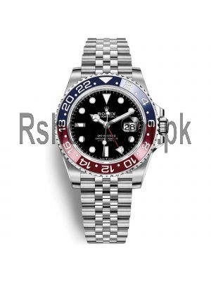 Rolex GMT Master II With Pepsi Bezel Watch
