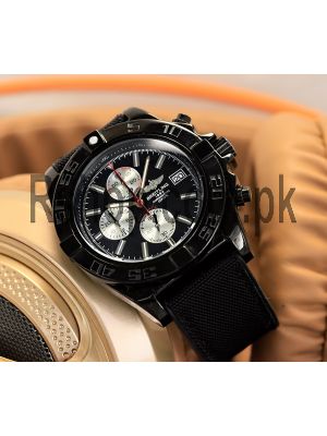 Breitling Black Chronograph Watch Price in Pakistan