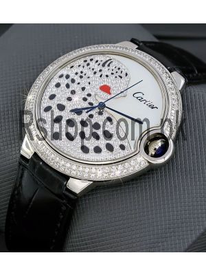 Cartier Ballon Bleu Leopard Watch
