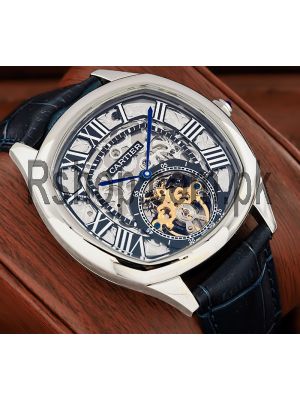 Cartier Drive De Cartier Tourbillon Blue Watch