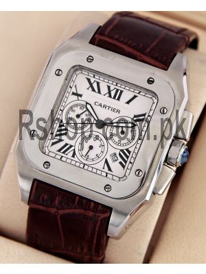 Cartier Santos 100 Chronograph Watch in karachi