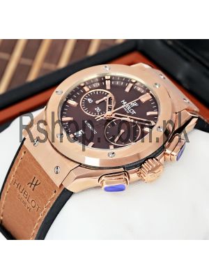 Hublot Classic Fusion Brown Dial Watch Price in Pakistan