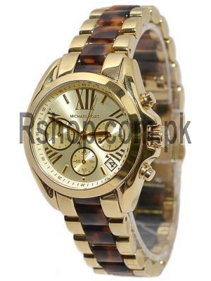 Michael Kors MK5973 Gold Dial Gold Tone Stainless Chrono Women's Watch Price in Pakistan