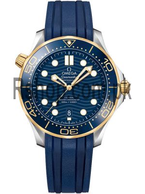 Omega Seamaster Diver Blue Dial Men's Watch 