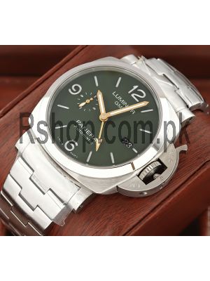 Panerai Luminor 1950 GMT Green Dial Watch Price in Pakistan