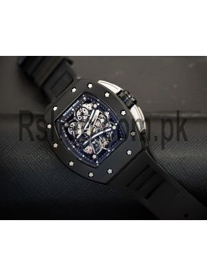 Richard Mille Black watches prices in Pakistan