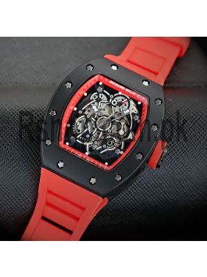 Richard Mille Red Strap Watch Price in Pakistan