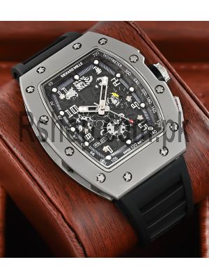 Richard Mille RM 011 Titanium Watch Price in Pakistan