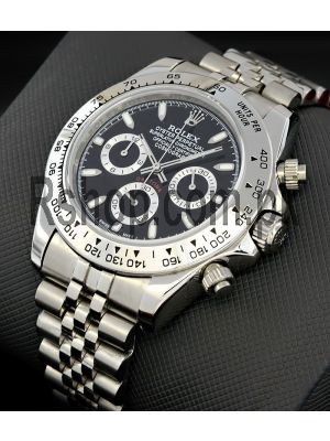 Rolex Cosmograph Daytona Men's Black Dial Watch