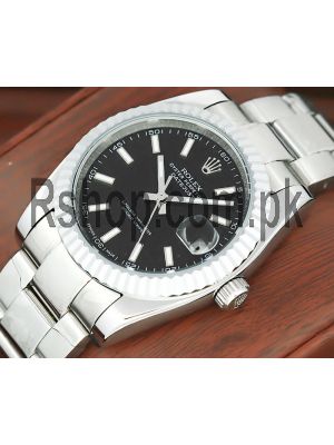 Rolex Datejust Black Dial Watch 2021 Price in Pakistan