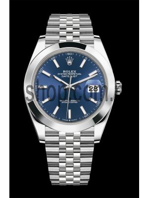 Rolex Datejust Blue Dial Watch