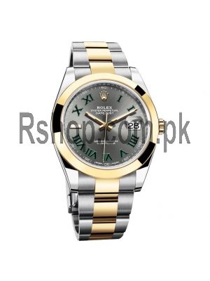 Rolex Oyster Perpetual  Datejust Black Dial Gents  Watches in Pakistan,