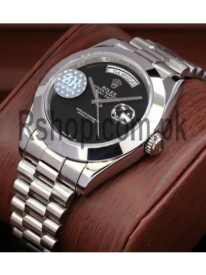 Rolex Day Date Onyx Dial Swiss Watch Price in Pakistan