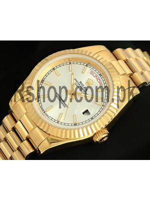 Rolex Day-Date Yellow Gold Watch  (2021) Price in Pakistan