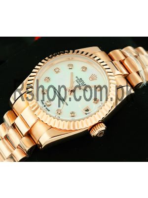 Rolex Lady-Datejust MOP Dial Watch