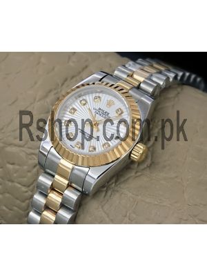 Rolex Lady Datejust Two Tone  replica watches