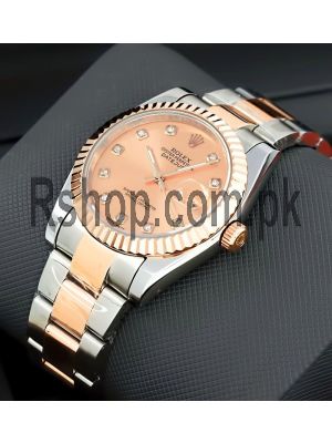 Rolex Oyster Perpetual Datejust Two-Tone Swiss Watch Price in Pakistan