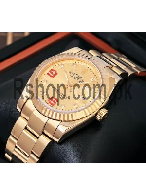 Rolex Oyster Perpetual Datejust Yellow Gold Watch Price in Pakistan