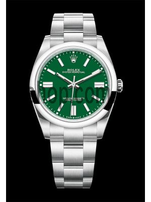 Rolex Oyster Perpetual Green Dial Watch  Price in Pakistan