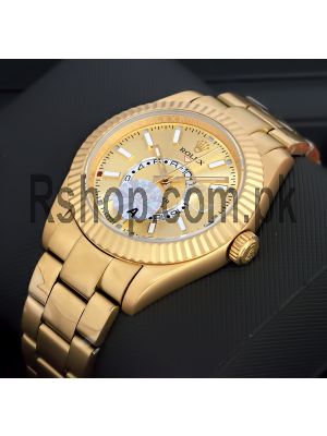 Rolex Sky Dweller Titanium Gold Buy Online Watches