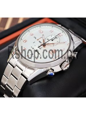Find Tag Heuer Carrera Calibre 1887Chronograph 43mm White Dial  Watches Prices in Pakistan