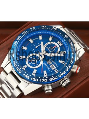 TAG Heuer Carrera Calibre HEUER 01 Blue Dial Watch