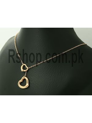 Tiffany Open Heart Lariat Necklace