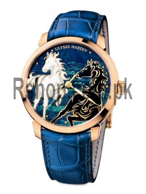 Ulysse Nardin Classico Horse Blue Watches Online Pakistan‎
