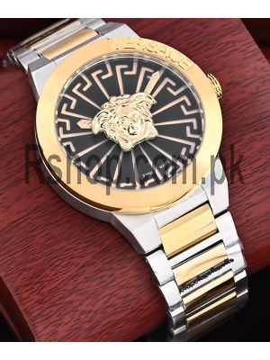 Versace Medusa Infinite Black Dial Watch Price in Pakistan