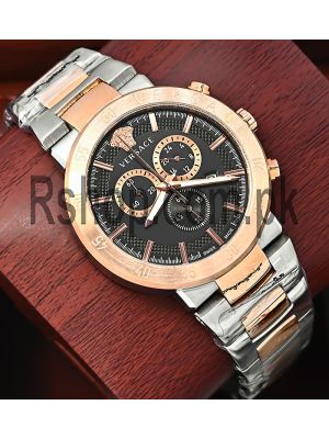 Versace Chronograph Mens Two Tone Watch Price in Pakistan