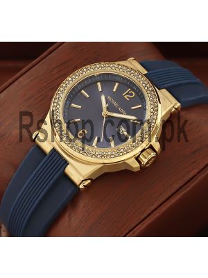 Women's Michael Kors Mini Dylan Blue Silicone Watch MK2490 Price in Pakistan