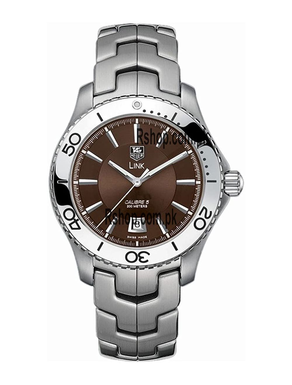 Tag Heuer Link Calibre 5 Brown Dial Watch